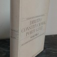 DIREITO CONSTITUCIONAL PORTUGUEZ - Volume I