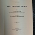 DIREITO CONSTITUCIONAL PORTUGUEZ - Volume I