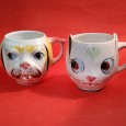 Duas canecas «cão e gato»
