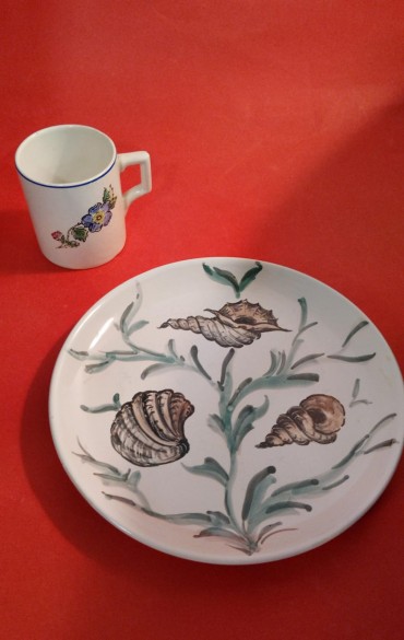 Prato e caneca