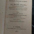 TABLEAU HISTORIQUE, STATISTIQUE ET MORAL DE LA HAUTE-ITALIE
