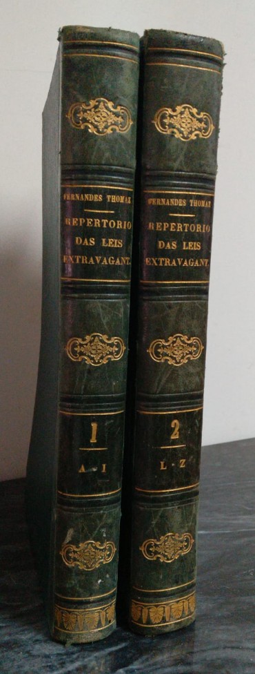 REPERTORIO GERAL OU INDICE ALPHABETICO DAS LEIS EXTRAVAGANTES DO REINO DE PORTUGAL