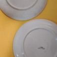 Dois pratos decorados