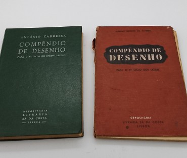 «Compêndios de desenho-2 volumes»