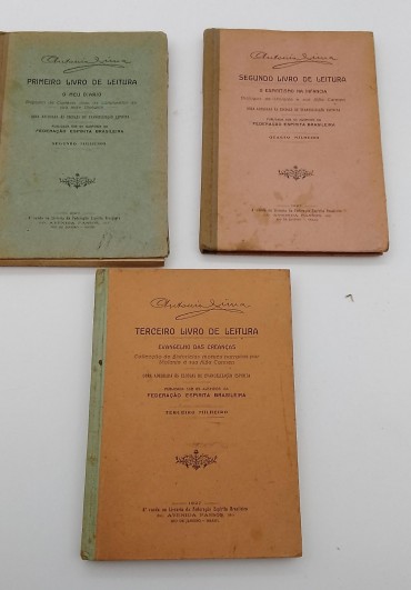«Federação Espirita Brasileira-3 volumes»