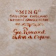 Taça em faiança inglesa