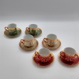 Seis chávenas de café ROYAL CROWN