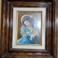 Moldura com imagem feminina
