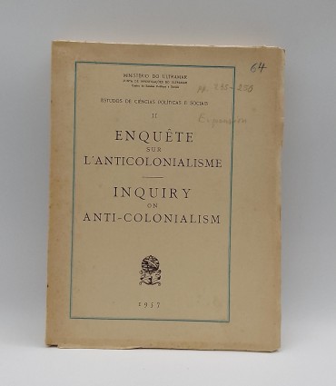 «Enquête sur L´Anticolonialisme»