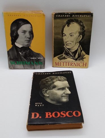 «Grandes Biografias-3 volumes»