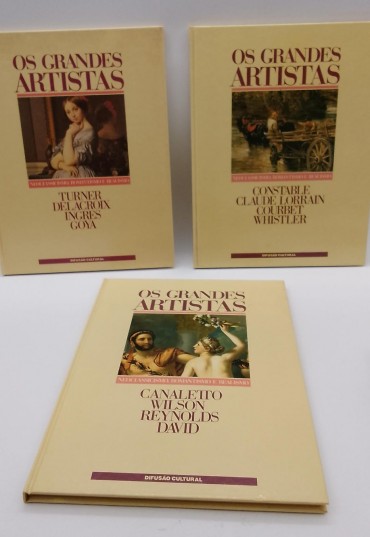 «Colecção Os grandes Artistas-3 volumes»