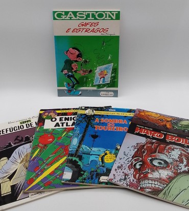 «Banda Desenhada-5 volumes»