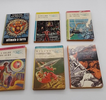 «Colecção Os grandes romances de ficção científica-6 volumes»