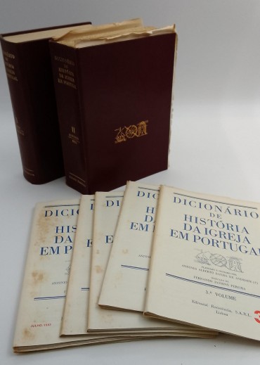 «Dicionário de História da Igreja em Portugal-2 volumes»