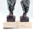 Dois serra-livros Nefertiti