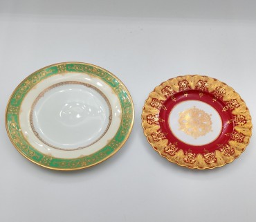 Dois pratos porcelana inglesa
