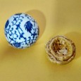 Azulejo com rosto abstrato