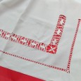 Lençol com ajoures ricos
