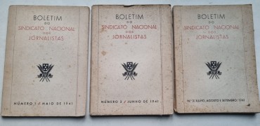 BOLETIM DO SINDICATO NACIONAL DOS JORNALISTAS