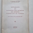 ADITAMENTO AO CATÁLOGO DOS DECRETOS DO EXTINTO CONSELHO DE GUERRA
