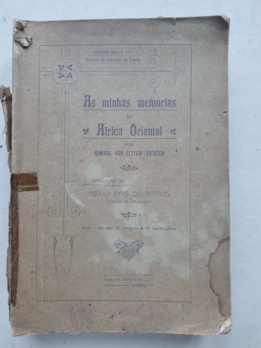AS MINHAS MEMÓRIAS DA ÁFRICA ORIENTAL