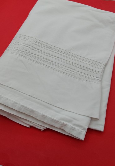 Lençol com renda