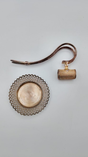 Suporte para velas e prato