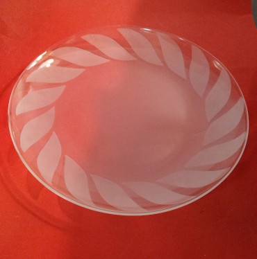 Grande prato de bolo