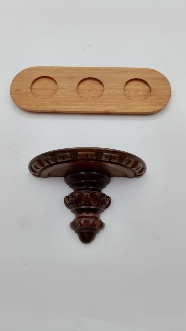 Mísula e suporte de copos