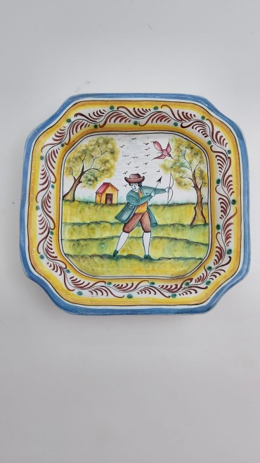 Prato decorado