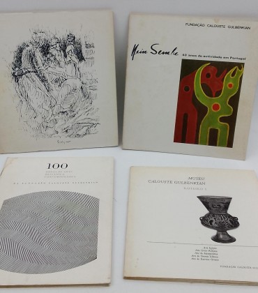 «Catálogos Fundação Calouste Gulbenkian-4 catálogos»