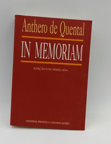 «Anthero de Quental. In Memoriam»