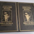 FERNANDO PESSOA - OBRAS EM PROSA - 2 VOLUMES
