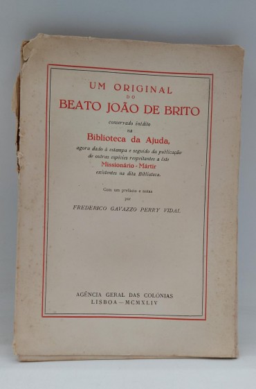 «Um original do Beato João de Brito»