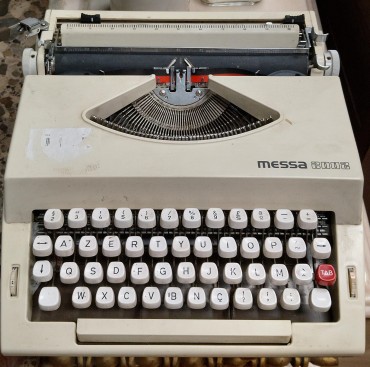 máquina de escrever