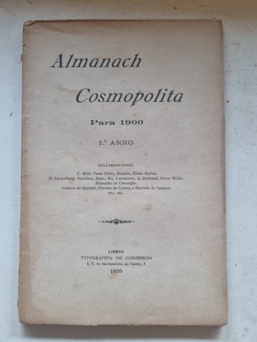 ALMANACH COSMOPOLITA  - 1900