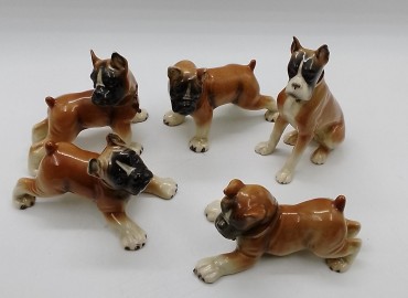 «Cães de porcelana Boxer»