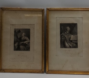 «Duas gravuras religiosas»
