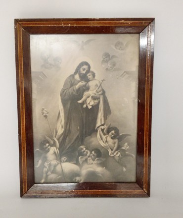 São José com o menino