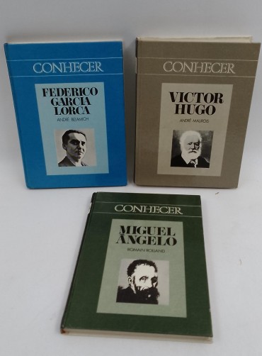 «Colecção conhecer-3 volumes»