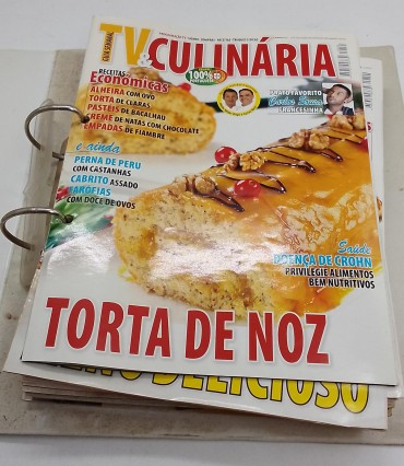 «TV Culinária-25 revistas»