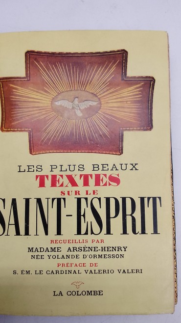 «Les plus beaux textes sur le Saint-Esprit»