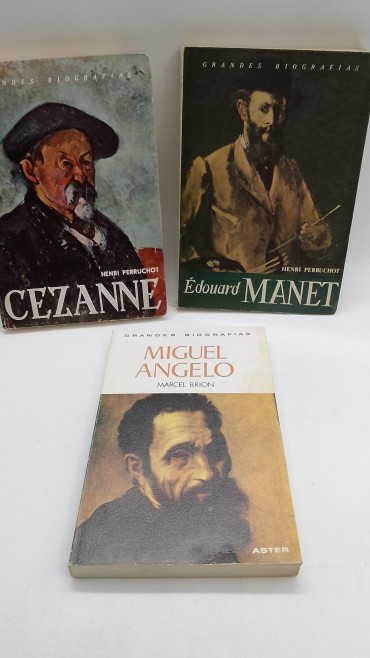«Colecção Grandes biografias-3 volumes»