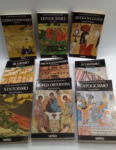 «As grandes religiões do Mundo-9 volumes»