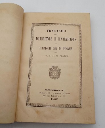 «Tractado sobre Direitos e Encargos da Sereníssima Casa de Bragança»