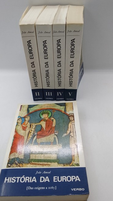 «História da Europa-5 volumes»