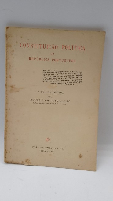 «Constituição pol+itica da República Portuguesa»