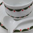 Molheira, taça grande e duas taças