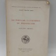 «Les Portugais à L´Université de Montpellier (XII-XVII Siècles)»