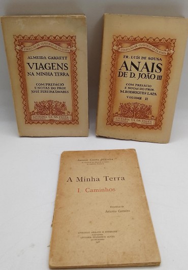 «Clássicos Sá da Costa e outro-3 volumes»